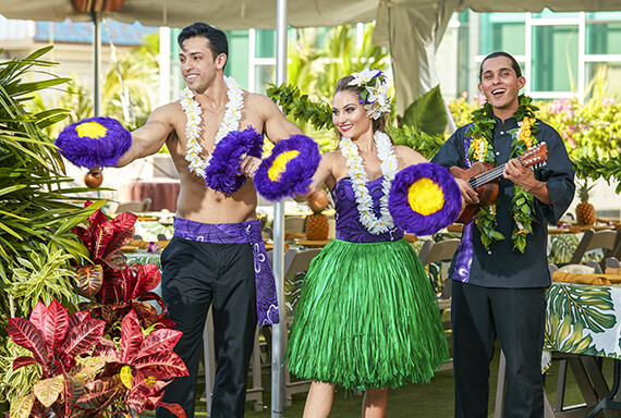 Waikiki Luau at Rock-A-Hula Cabana